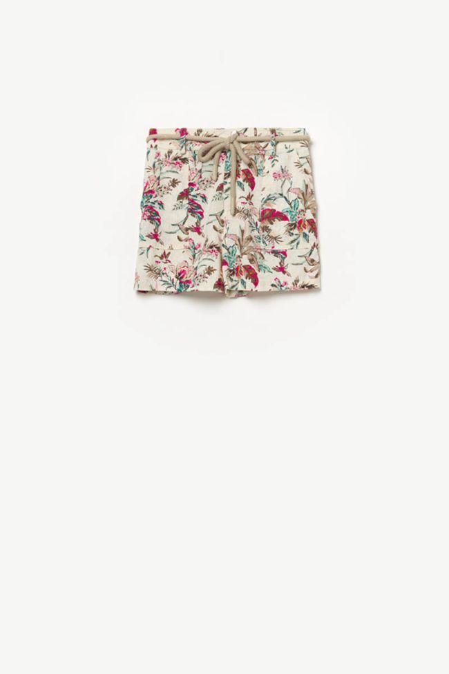 Short Celestgi à motif tropical