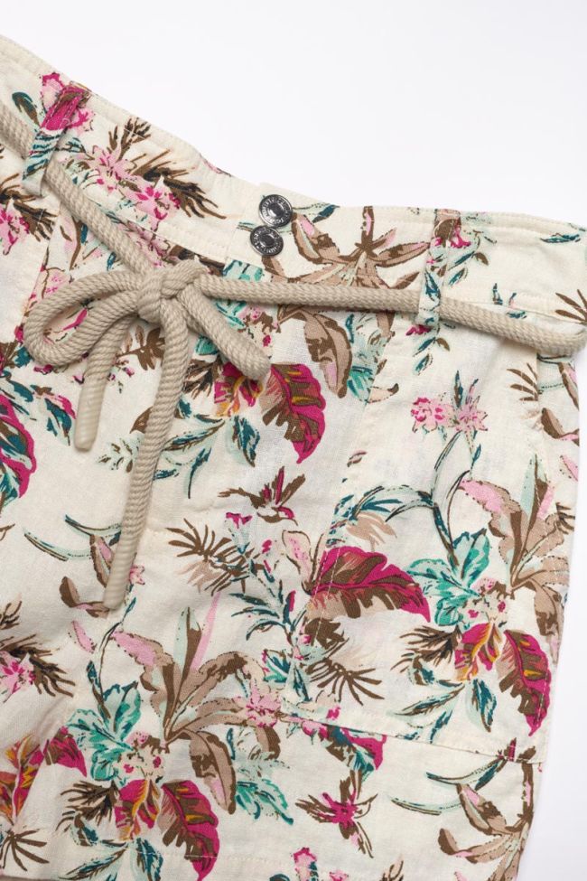 Short Celestgi à motif tropical