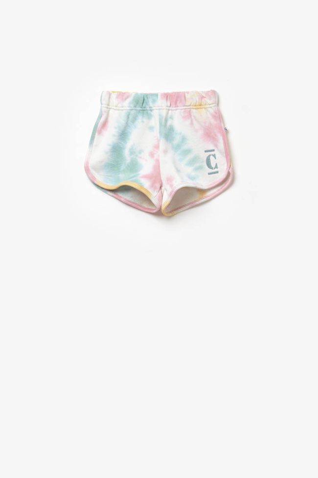 Short Islagi tie and dye multicolore