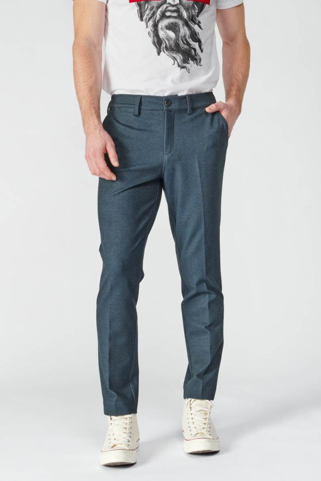 Pantalon Bodel bleu marine chiné