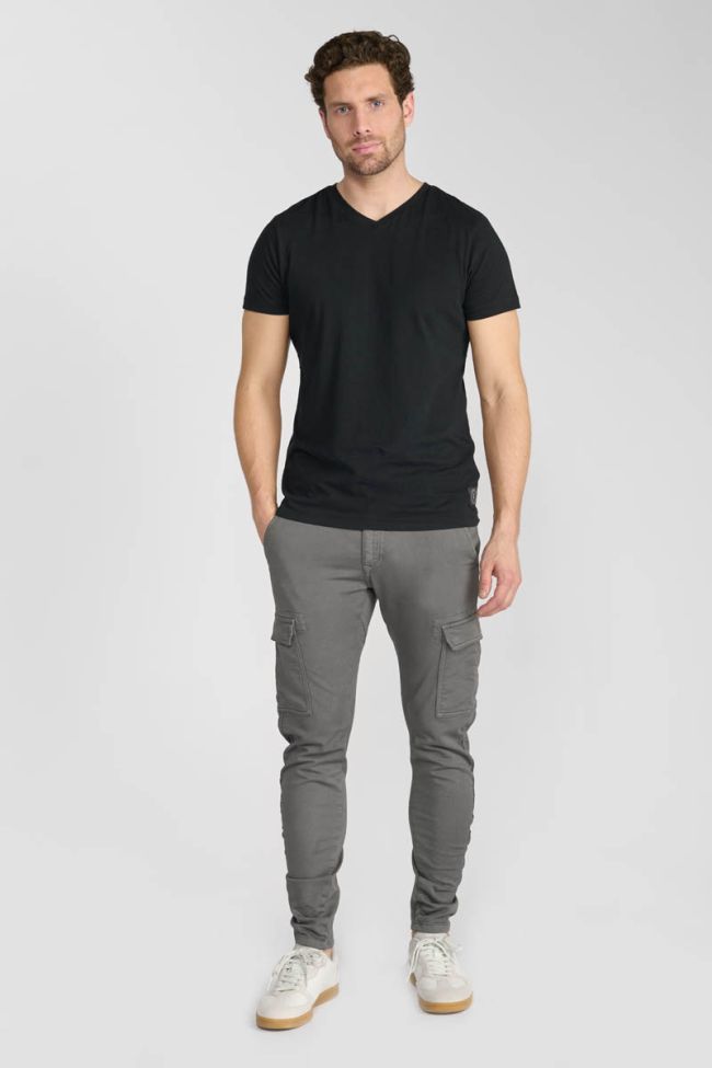 Koge Army Jogg tapered arqué gris