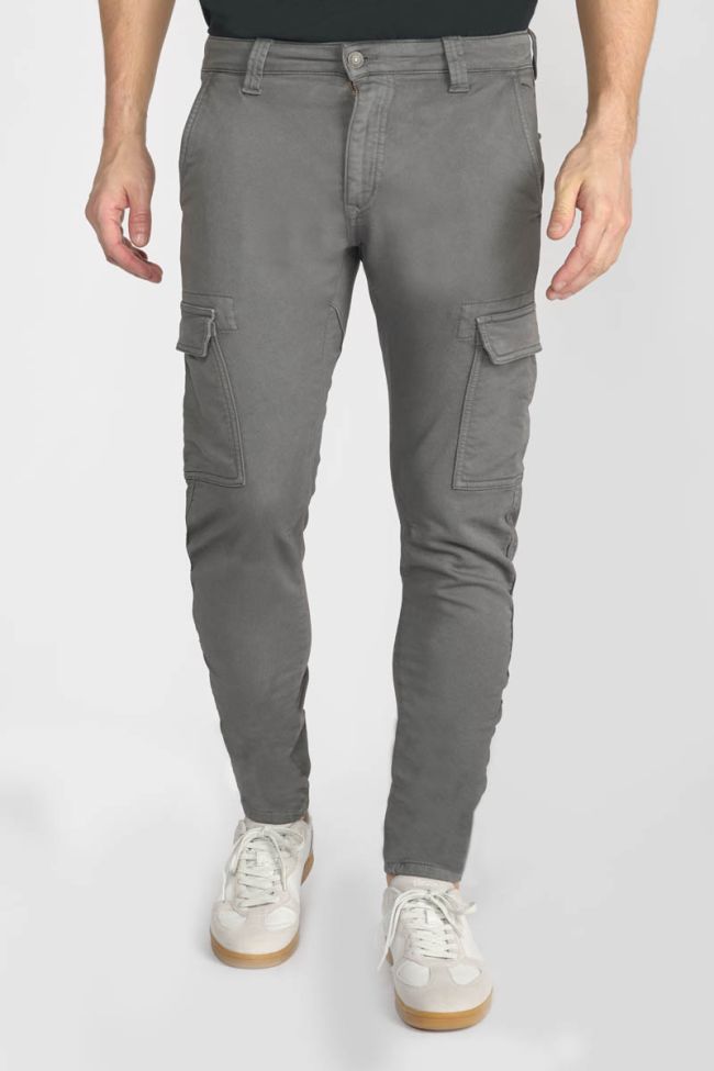Koge Army Jogg tapered arqué gris