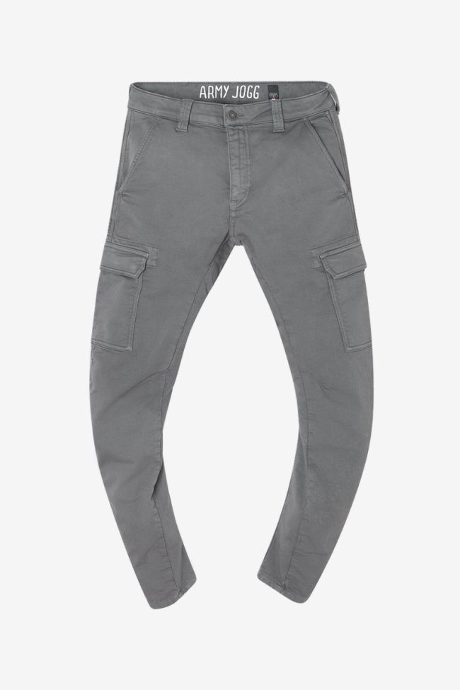 Koge Army Jogg tapered arqué gris