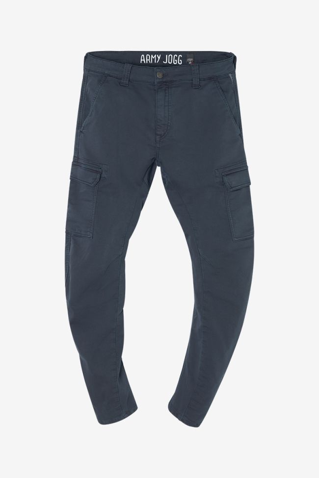 Koge Army Jogg tapered arqué bleu marine