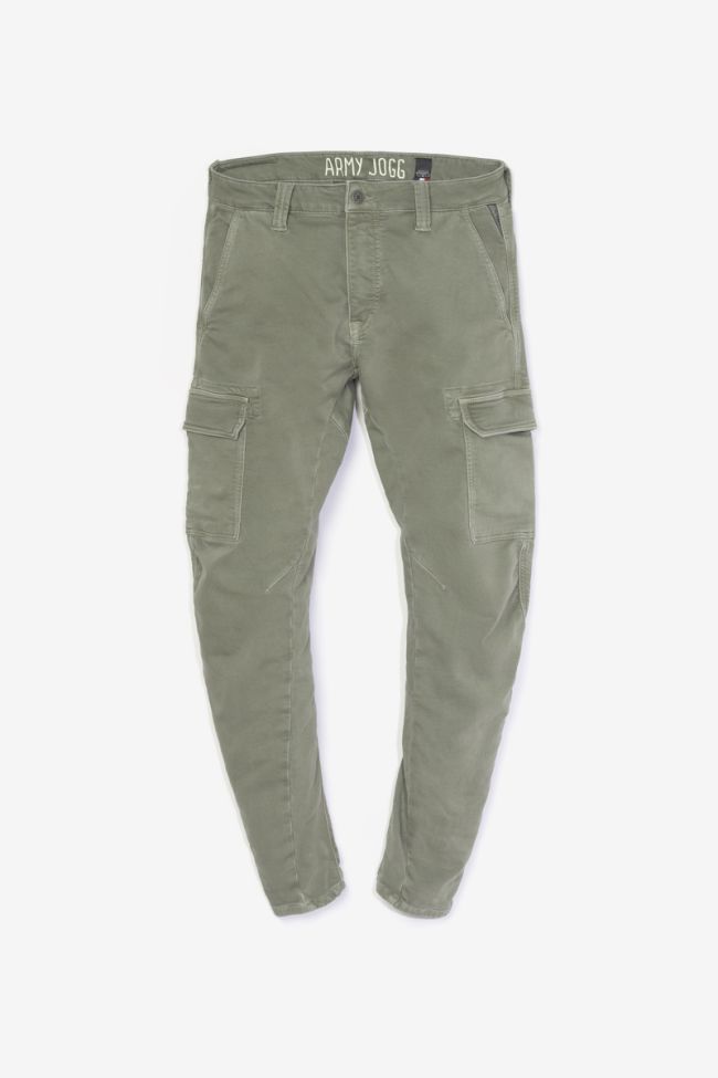 Koge Army Jogg tapered arqué kaki