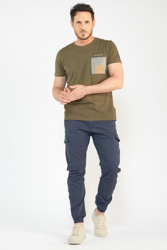 Pantalon cargo Vedje bleu marine