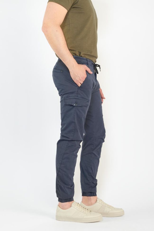 Pantalon cargo Vedje bleu marine
