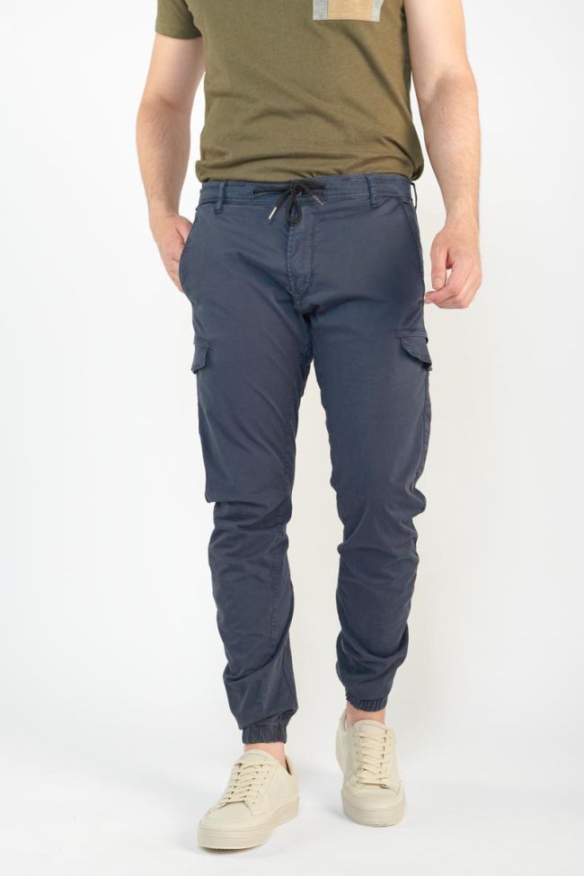 Pantalon cargo Vedje bleu marine