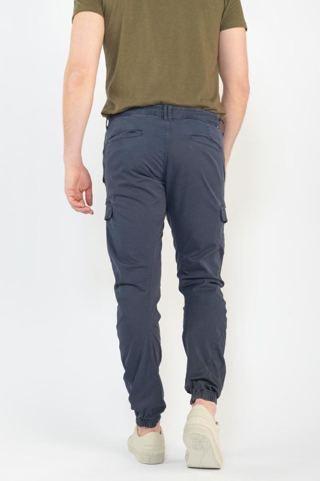 Pantalon cargo Vedje bleu marine