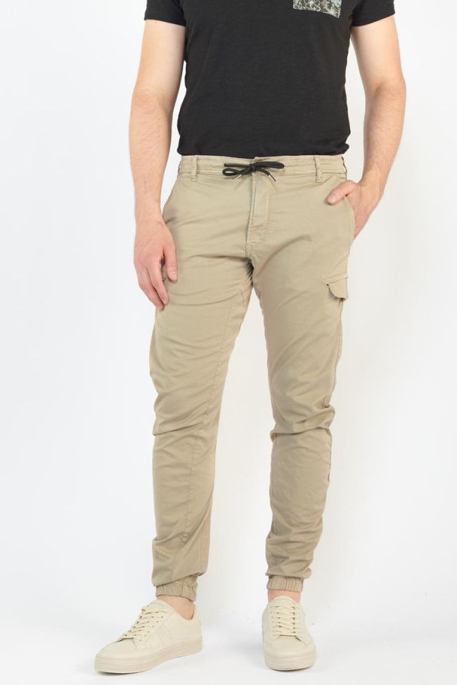 Pantalon cargo Vedje beige sable