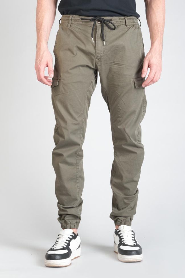 Pantalon cargo Vedje kaki