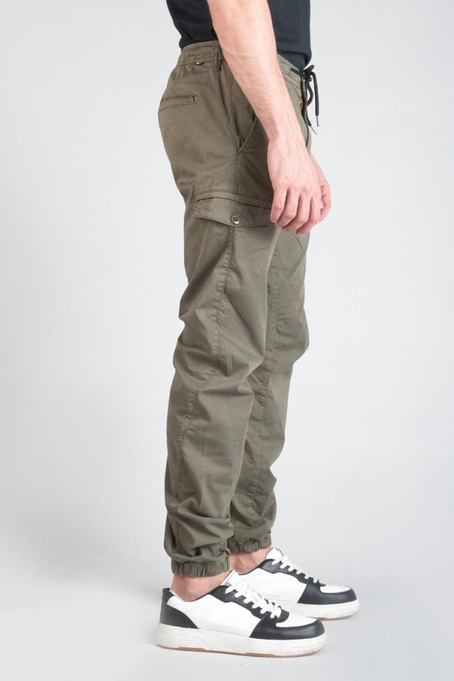 Pantalon cargo Vedje kaki