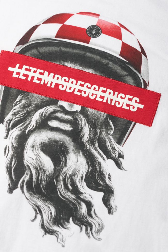 T-shirt Casibo blanc imprimé