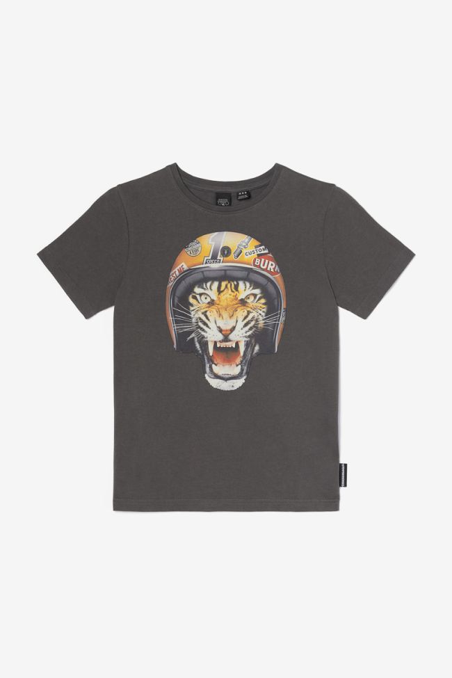 T-shirt Corkibo anthracite imprimé