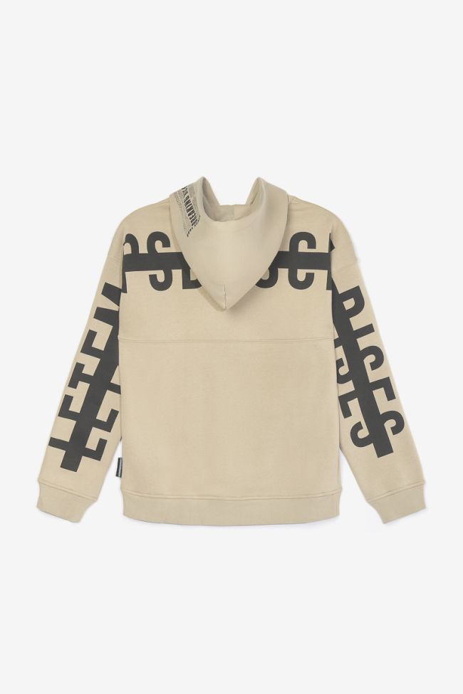 Sweat à capuche Harborbo beige sable