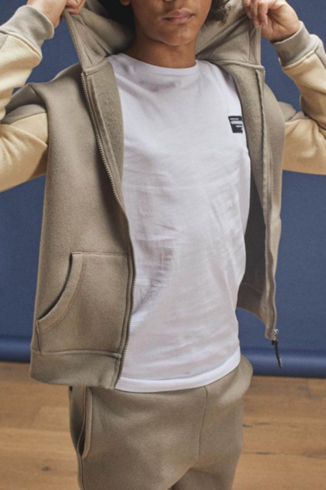 Sweat zippé Metrobo bicolore