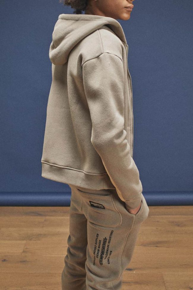 Sweat zippé Metrobo bicolore