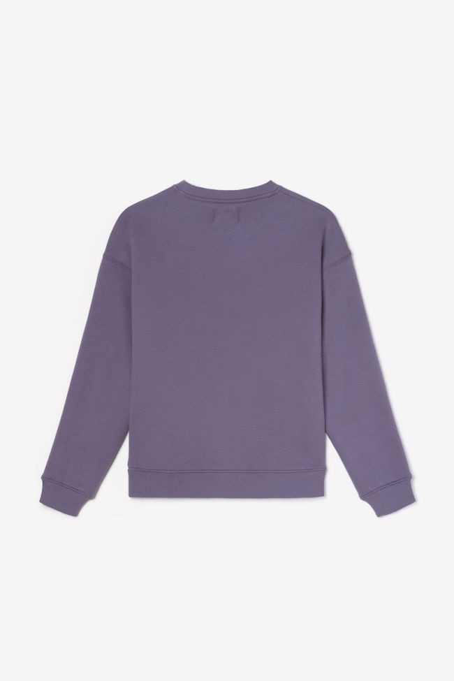 Sweat Nakabo violet imprimé