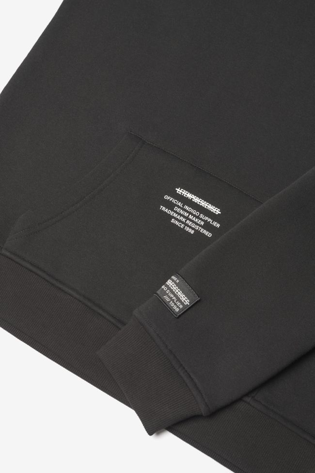 Sweat à capuche Tanbo noir