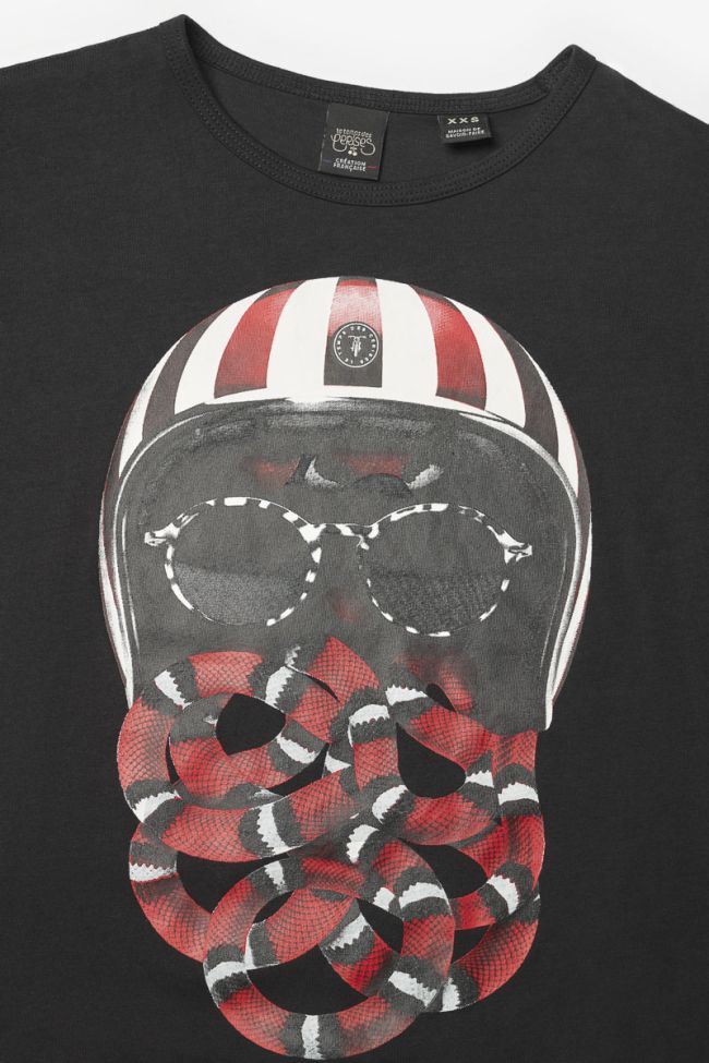 T-shirt Velkbo noir imprimé