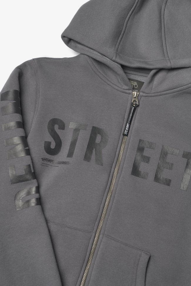 Sweat zippé Yamabo anthracite