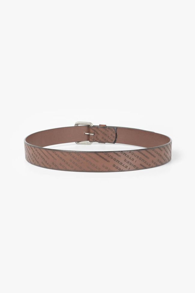 Ceinture Lorca en cuir marron