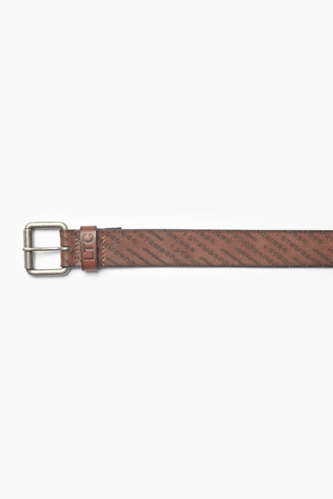 Ceinture Lorca en cuir marron