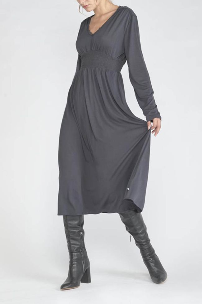 Robe longue Chanan anthracite
