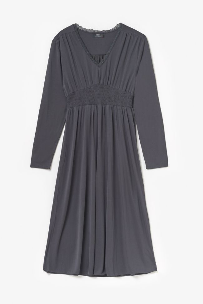 Robe longue Chanan anthracite