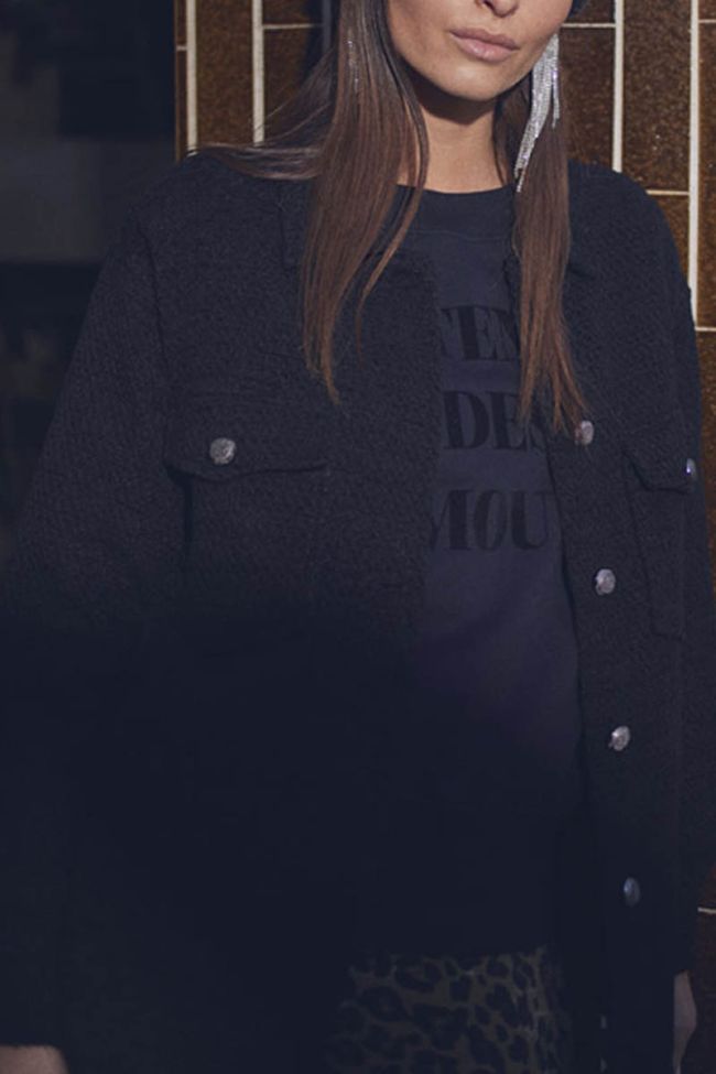 Bonnet Emme anthracite chiné