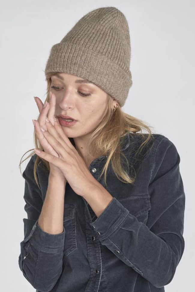 Bonnet Emme taupe chiné
