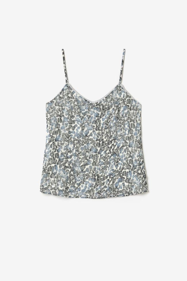 Caraco Empire à motif animalier