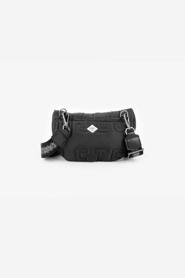 Sac banane matelassé Frankie noir