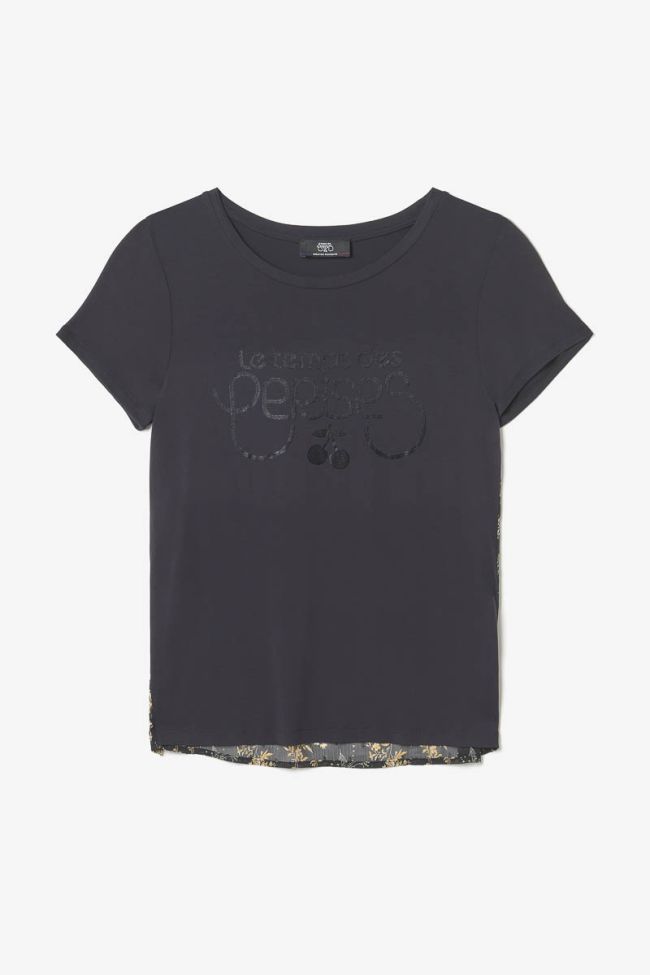 T-shirt Gill noir imprimé
