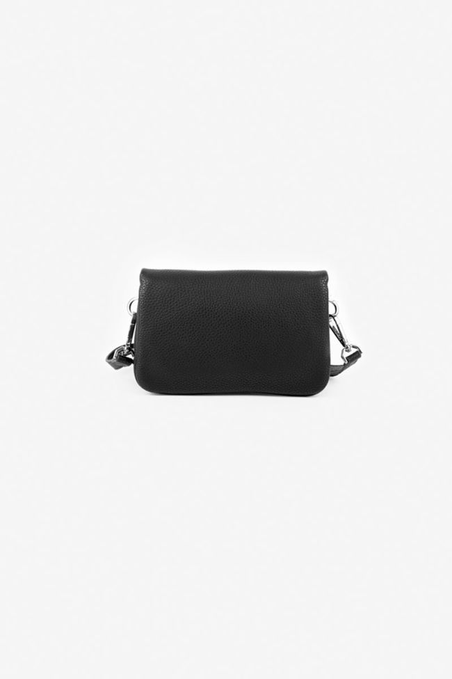 Mini sac à bandoulière imprimée Jade noir