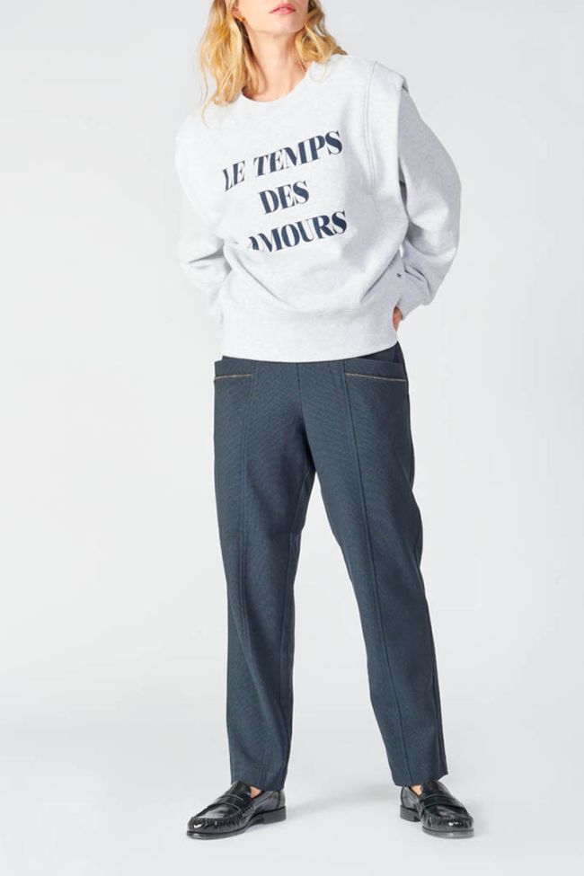 Sweat Kilima gris chiné