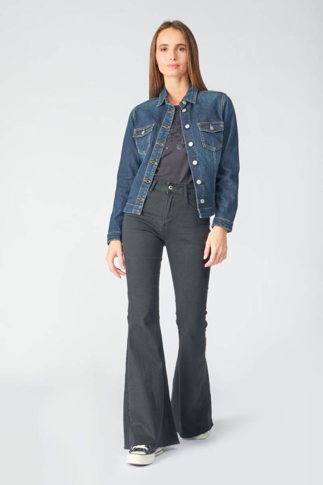 Veste en jeans Lilly bleu foncé