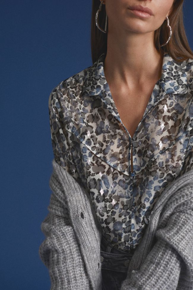 Chemise Stefany à motif animalier