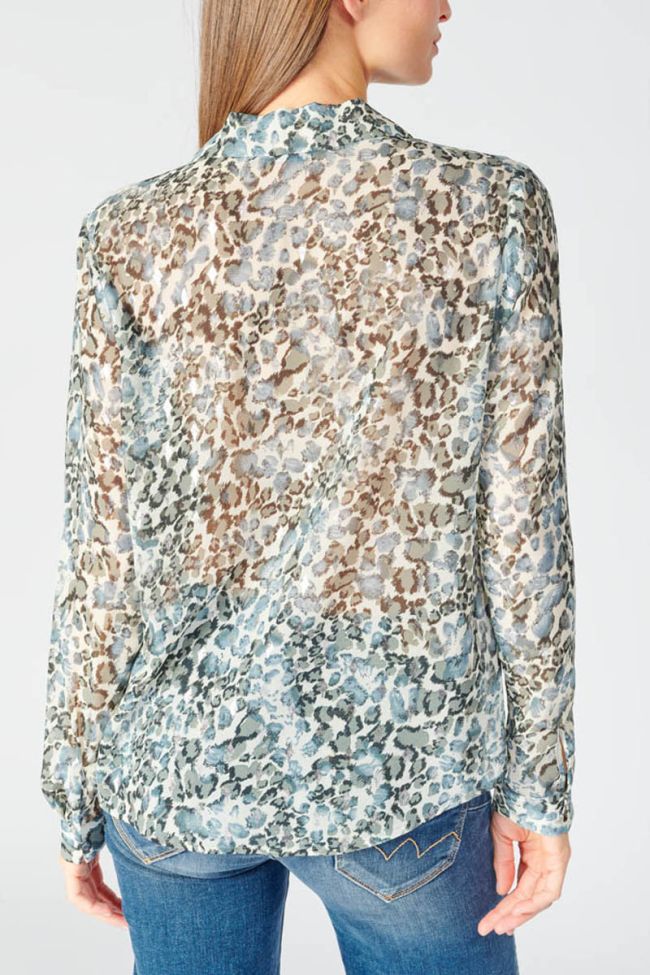 Chemise Stefany à motif animalier