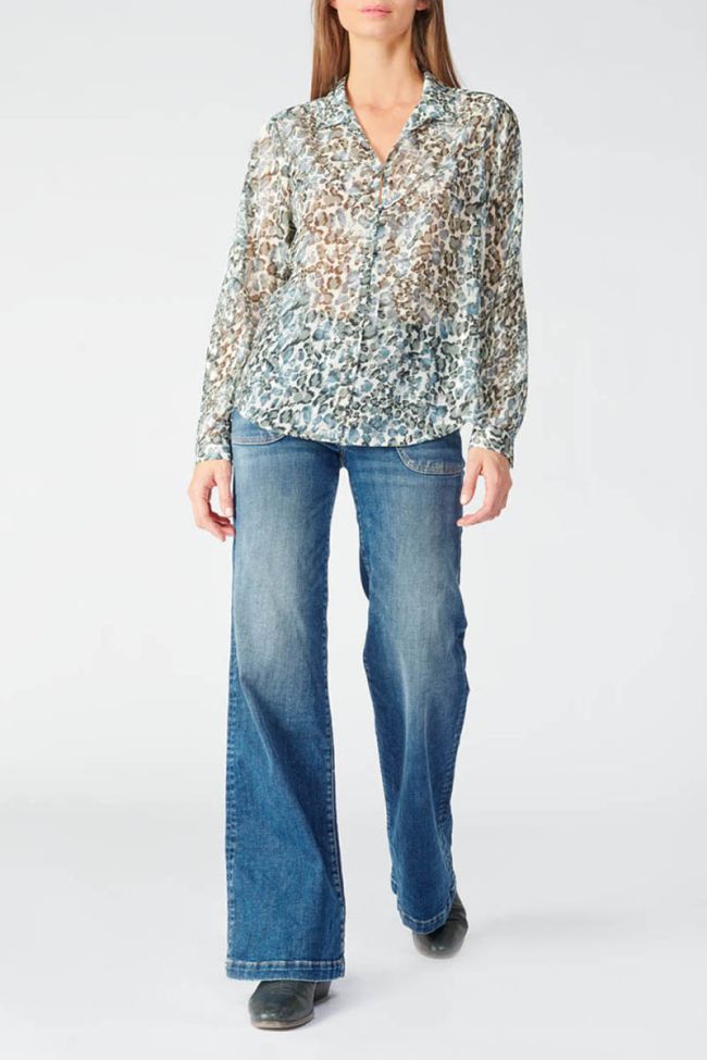 Chemise Stefany à motif animalier