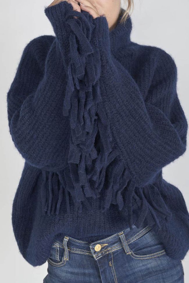 Pull Street bleu nuit