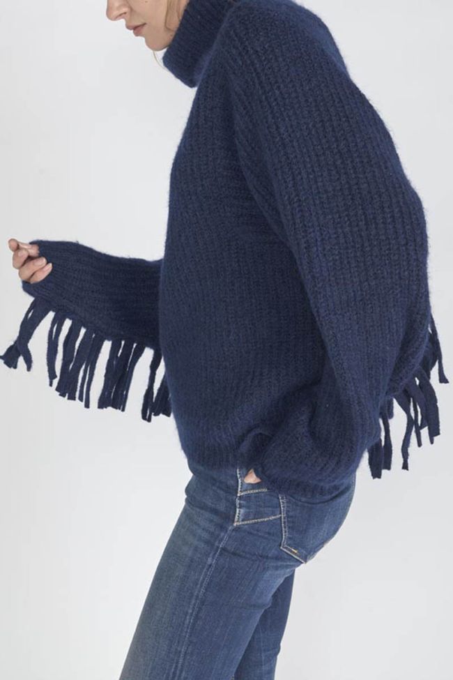 Pull Street bleu nuit