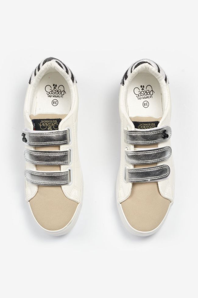 Baskets Vic zébrées 