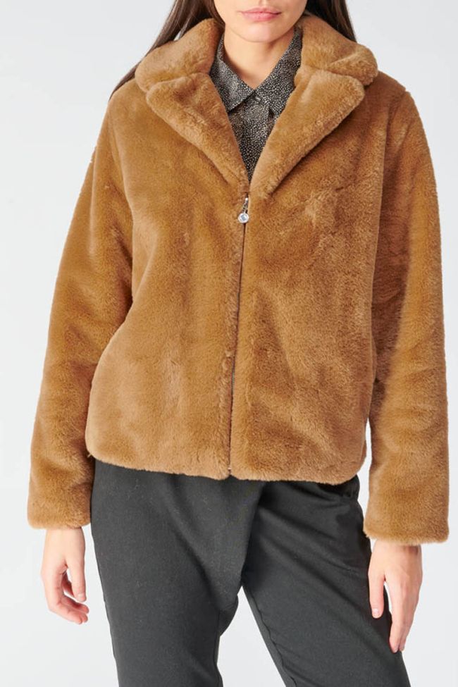 Veste Yale caramel