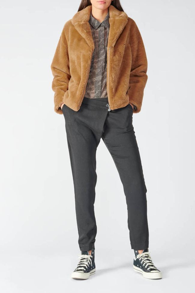 Veste Yale caramel