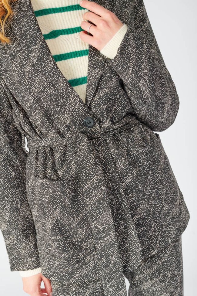 Veste blazer Zebre à motif animalier