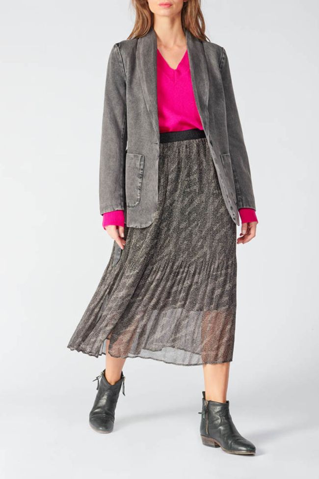 Jupe longue Zoumba à motif animalier