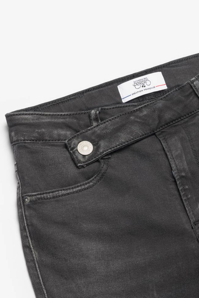 Jeans 400/14 mom Basic taille haute 7/8ème noir N°1
