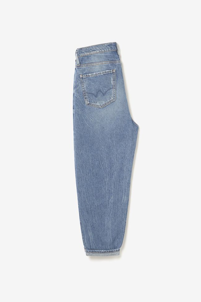 Jeans boyfit Cosa 7/8ème destroy vintage bleu N°4