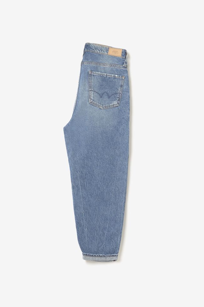 Jeans boyfit Cosa 7/8ème destroy vintage bleu N°4